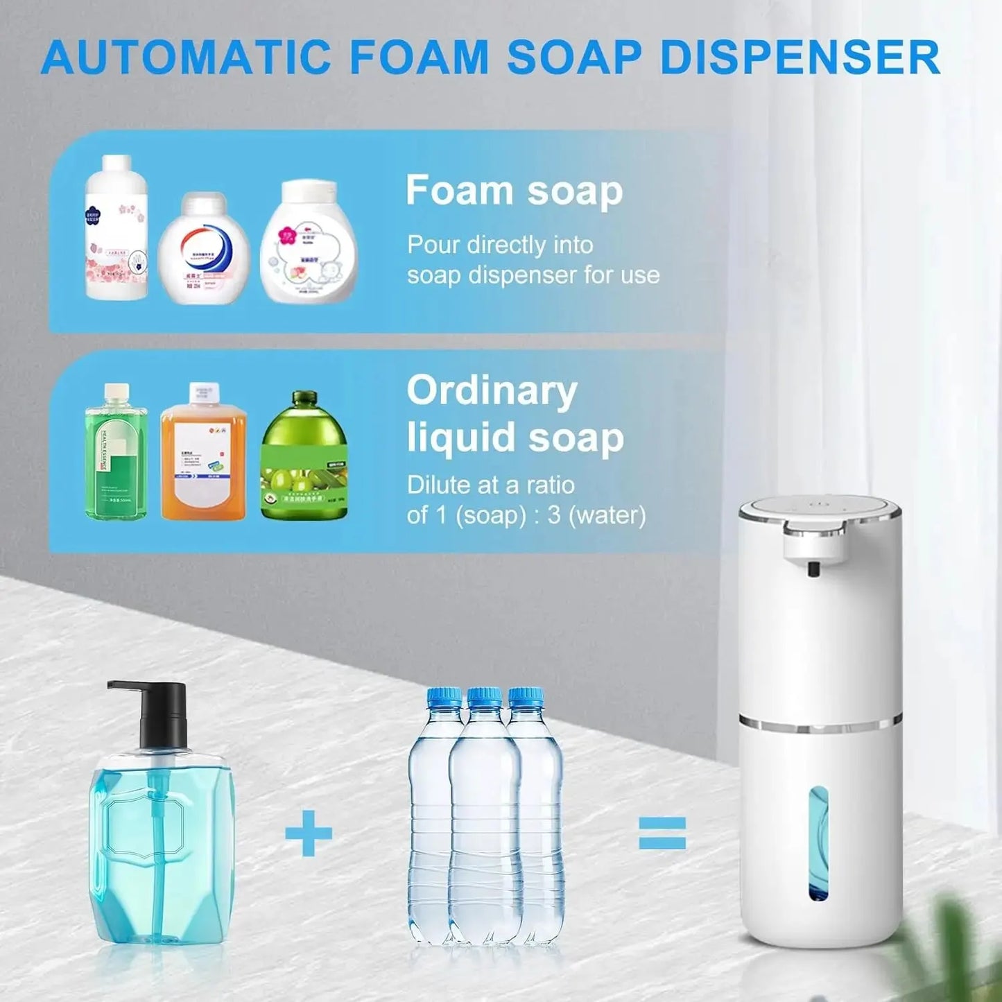 Automatic Foaming Soap Dispenser
