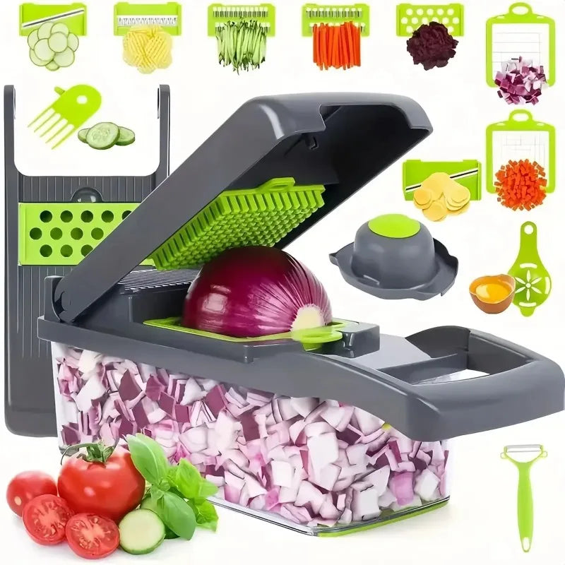 Multifunctional Vegetable Chopper Slicer