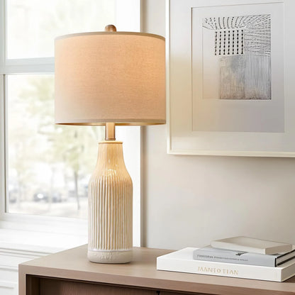 Modern Ceramic Table Lamp Set of 2
