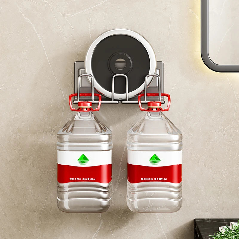 Wall-Mounted Toothbrush Holder & Bathroom Organizer