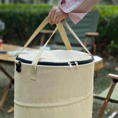 Outdoor Trash Can -Portable, Foldable-