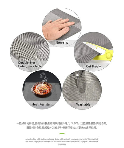 Washable Placemats PVC