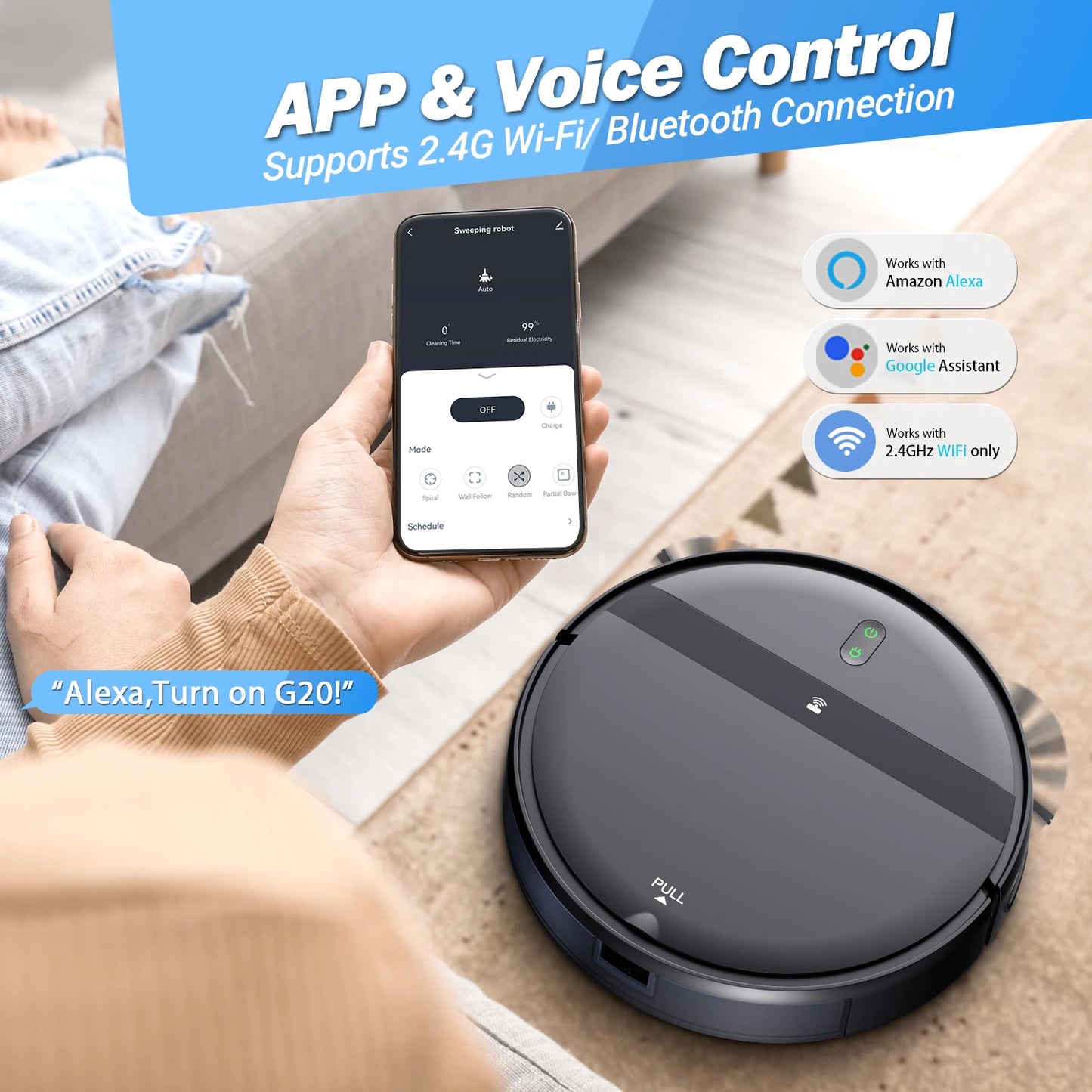 G20 Smart Robot Vacuum Cleaner