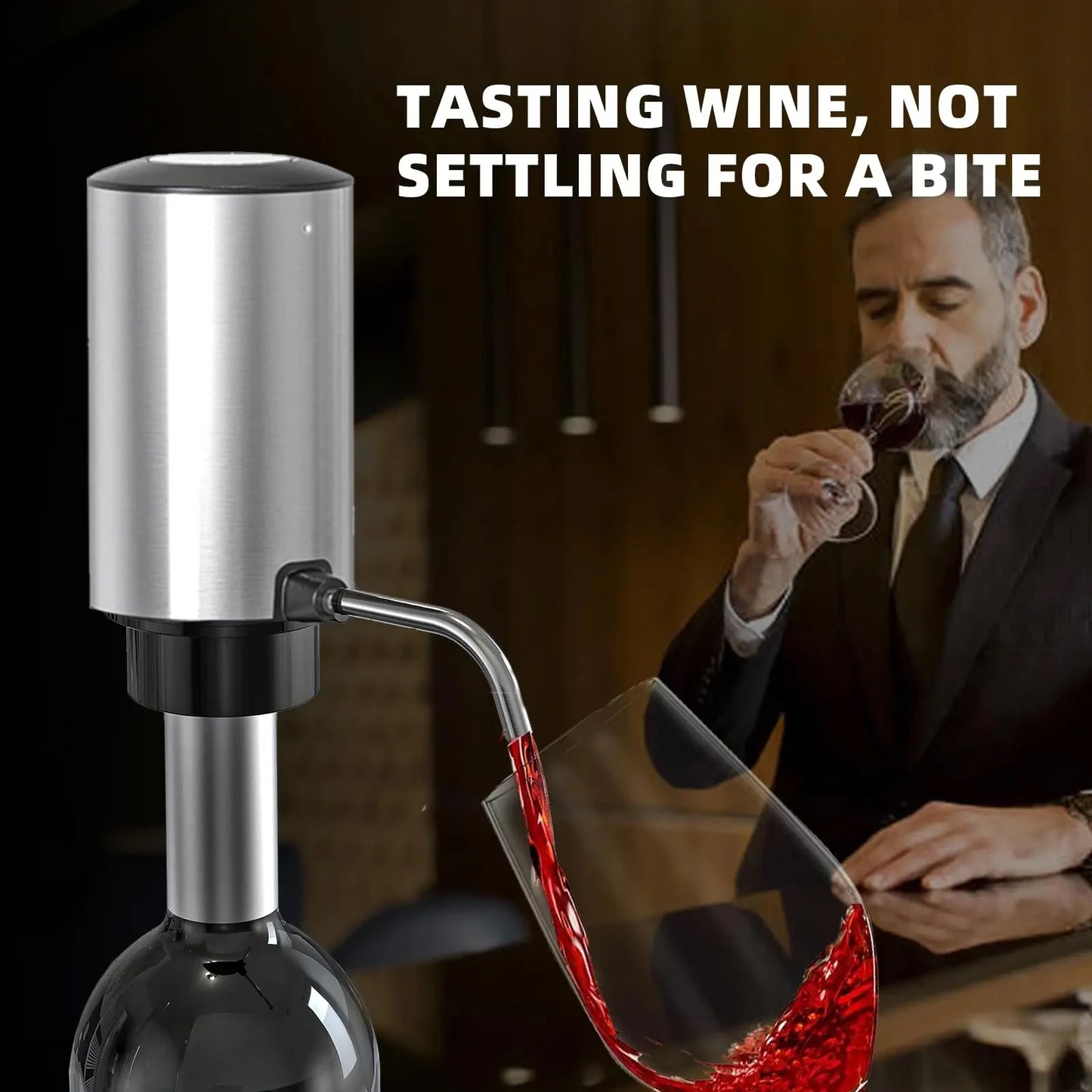 Electric Wine Aerator (USB Rechargeable)