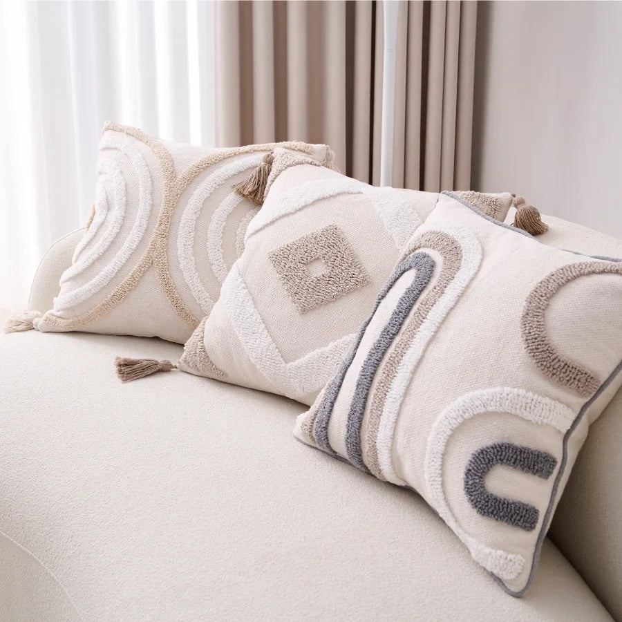 Cotton Linen Bohemian Pillowcases