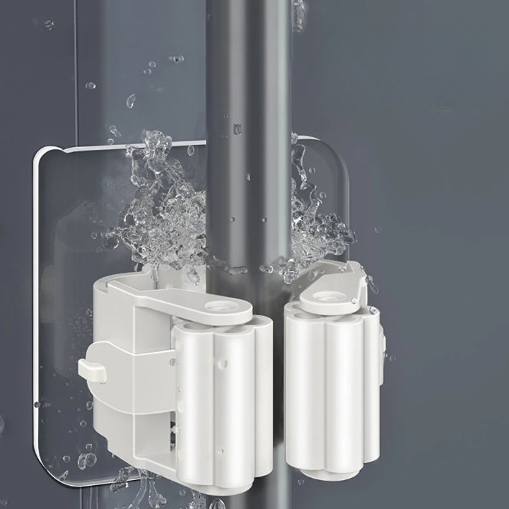 Self-Adhesive Wall Mop Holder