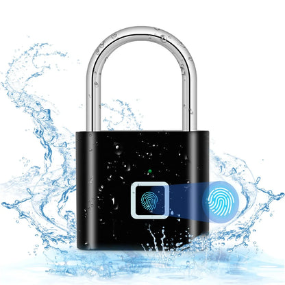 Keyless USB Fingerprint Smart Padlock