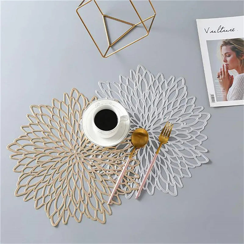 PVC Flower Placemat