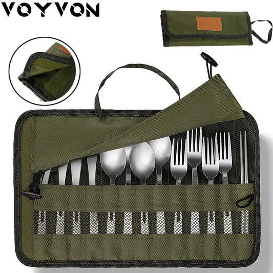 Outdoor Coocking Cutlery Storage Bag
