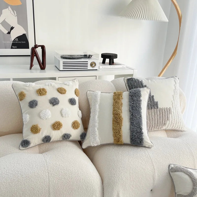 Cotton Linen Bohemian Pillowcases