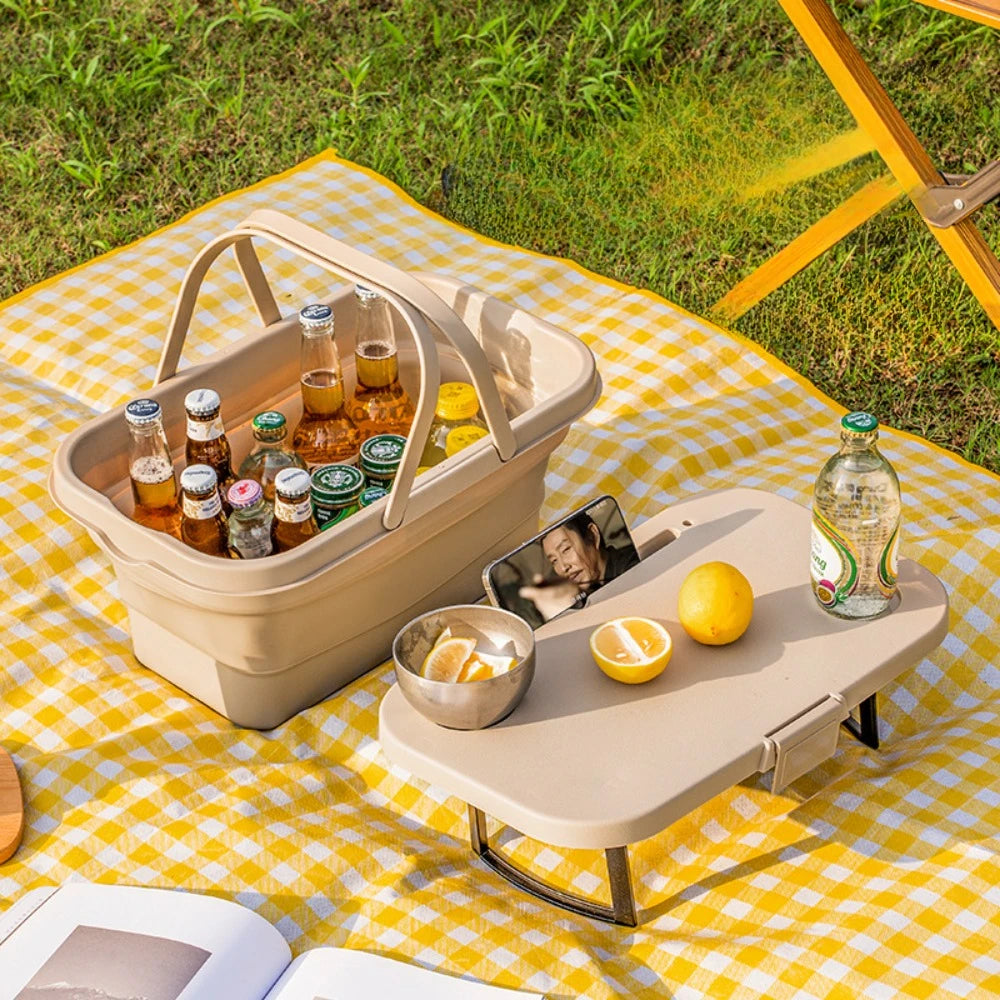 Outdoor Foldable Picnic Basket