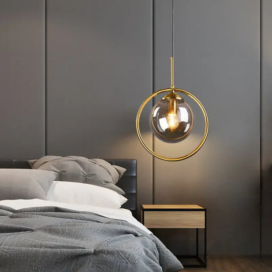 Modern Glass Ball Pendant Lighting