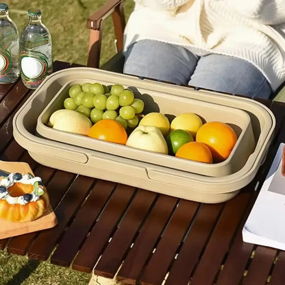 Outdoor Foldable Picnic Basket