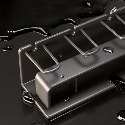 Wall-Mounted Toothbrush Holder & Bathroom Organizer