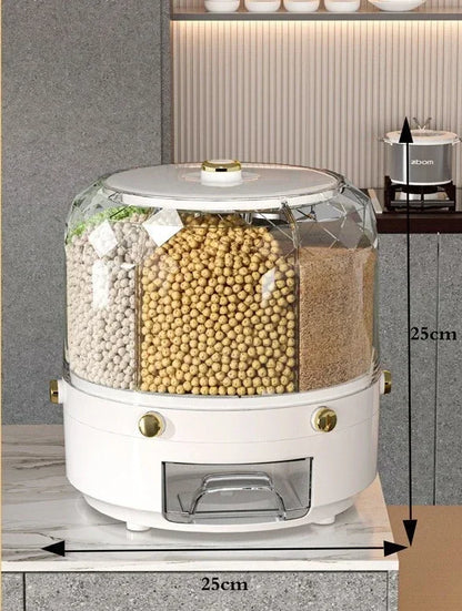 Kitchen Food Storage 360 Degree Rotating
