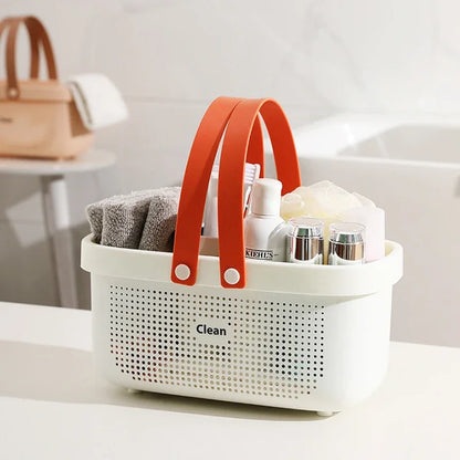 Portable Shower Basket with Handle