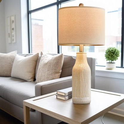 Modern Ceramic Table Lamp Set of 2