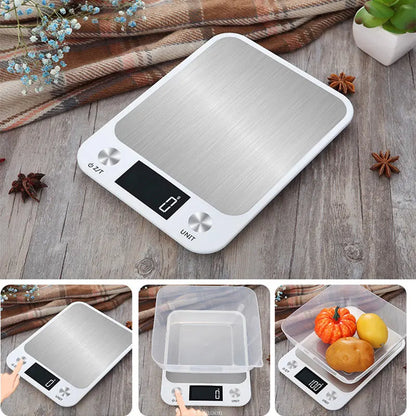 Smart Digital Stainless Steel Kitchen Scale