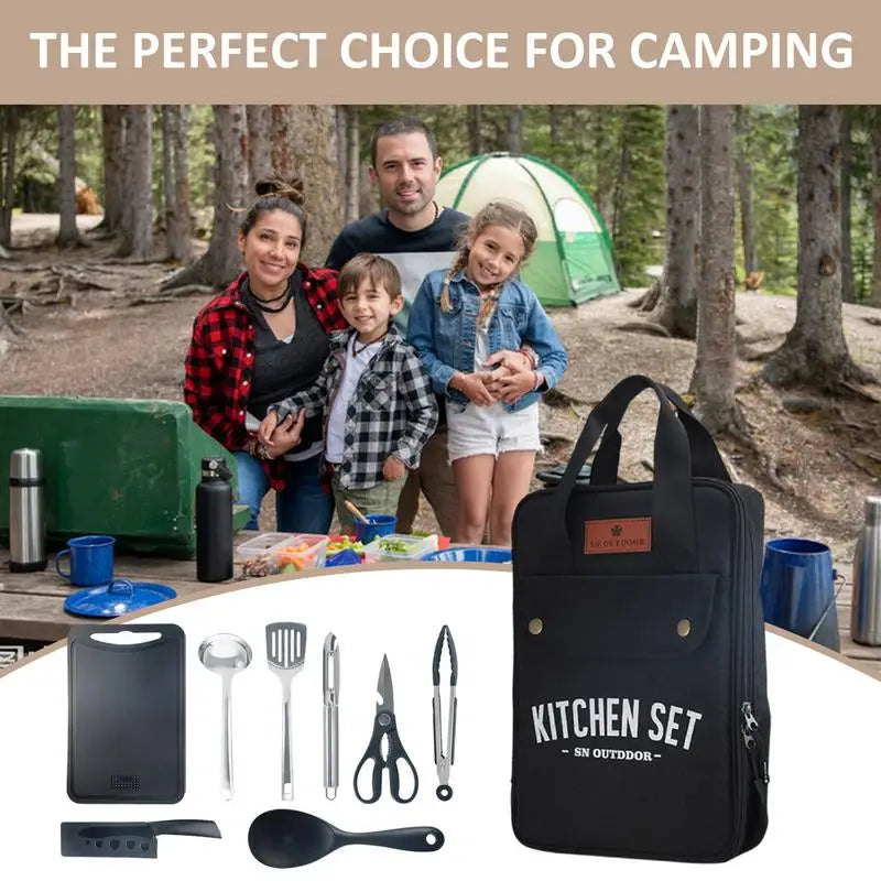Camping Cookware Set 8pcs