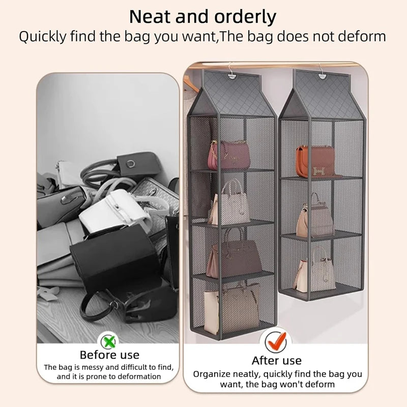 Wardrobe Hanging Storage Organizer