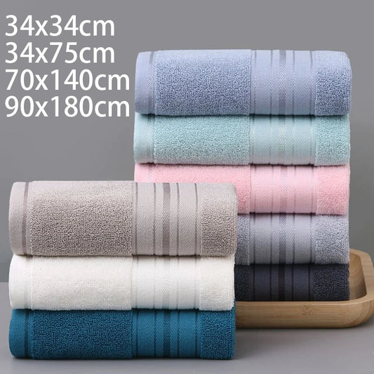 Pure Cotton Bath Towels