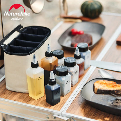 Portable Seasoning Jar Set - Camping & BBQ