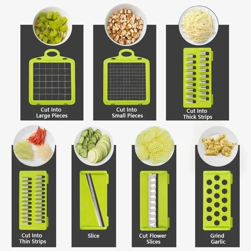 Multifunctional Vegetable Chopper Slicer