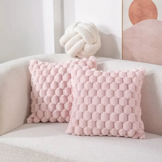 3D Soft Plush Pillow Covers