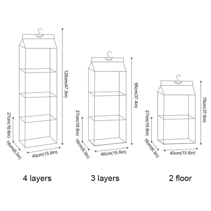 Wardrobe Hanging Storage Organizer
