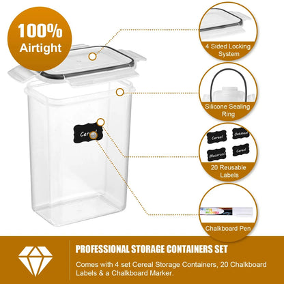 Airtight Food Containers Set