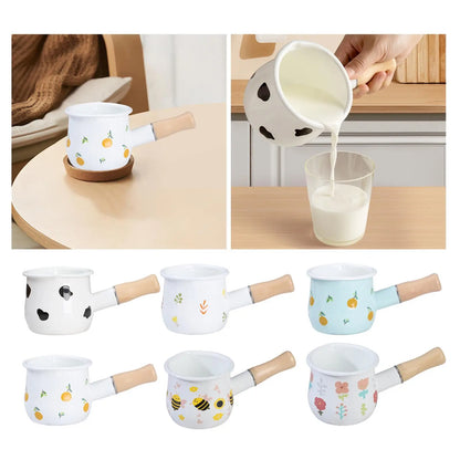 Milk Pot with Anti Scald Handle