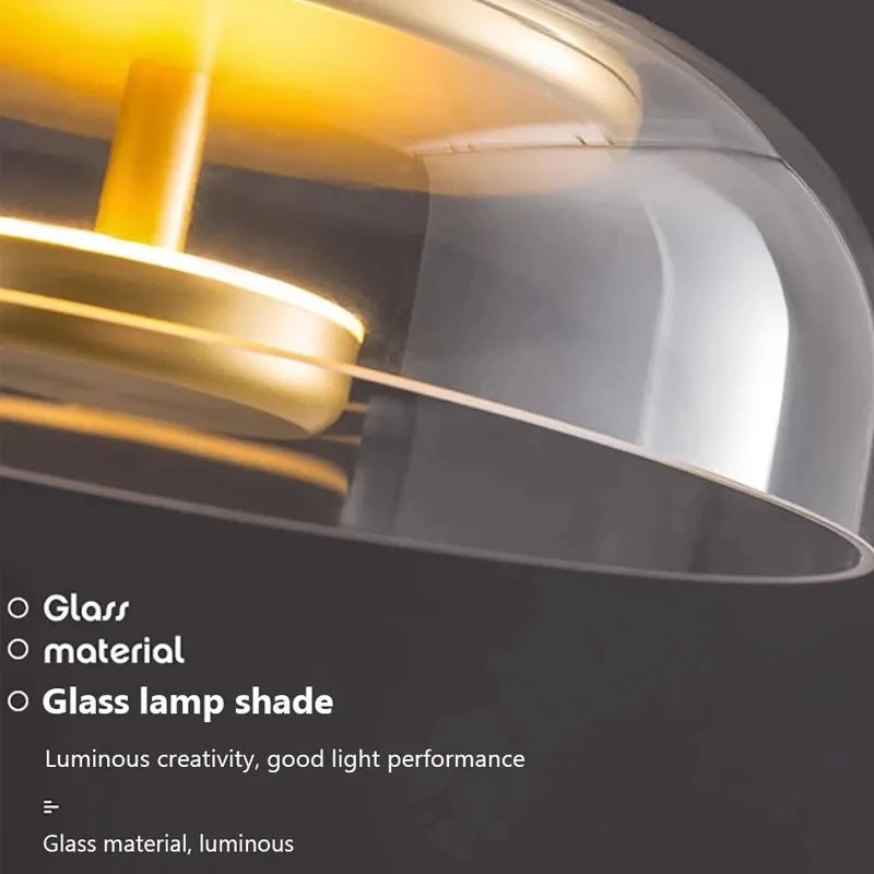 Nordic LED Glass Pendant Lamp
