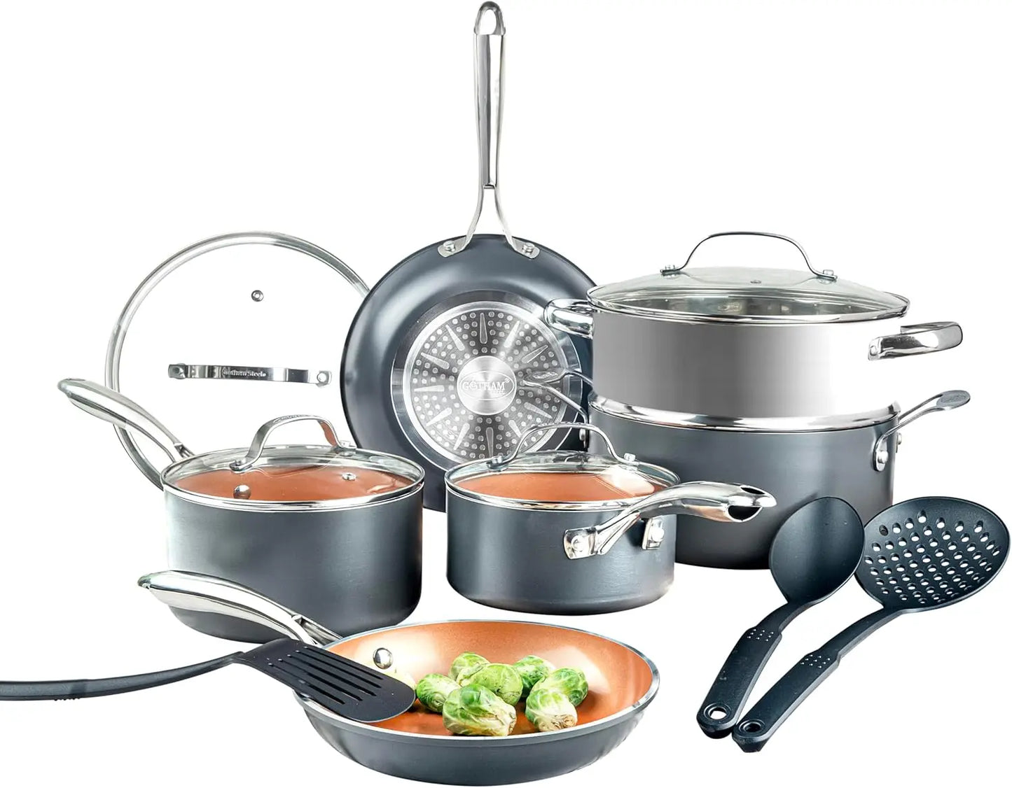 15 Pc Ceramic Set Non Stick