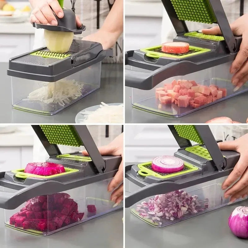 Multifunctional Vegetable Chopper Slicer
