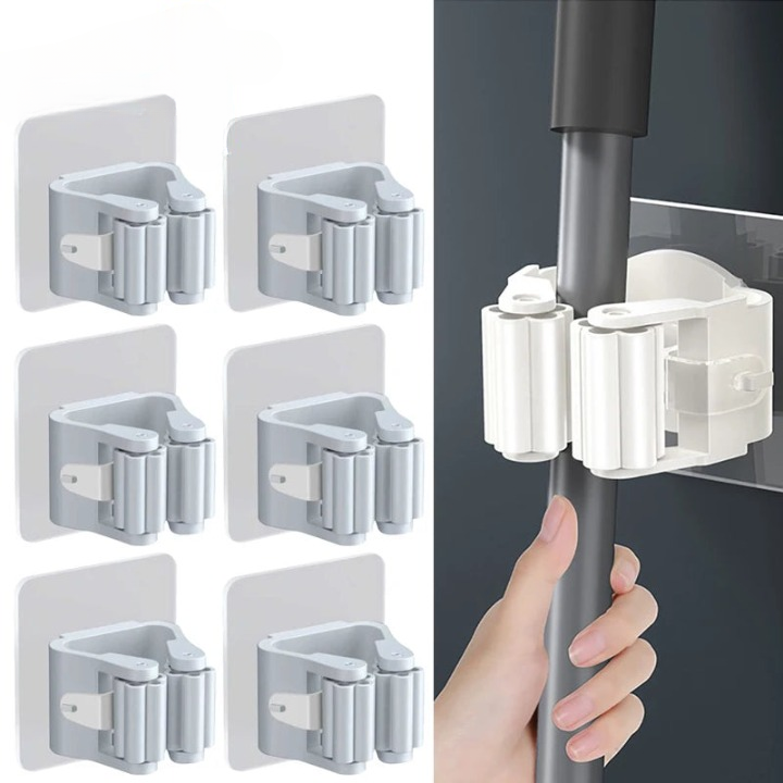 Self-Adhesive Wall Mop Holder