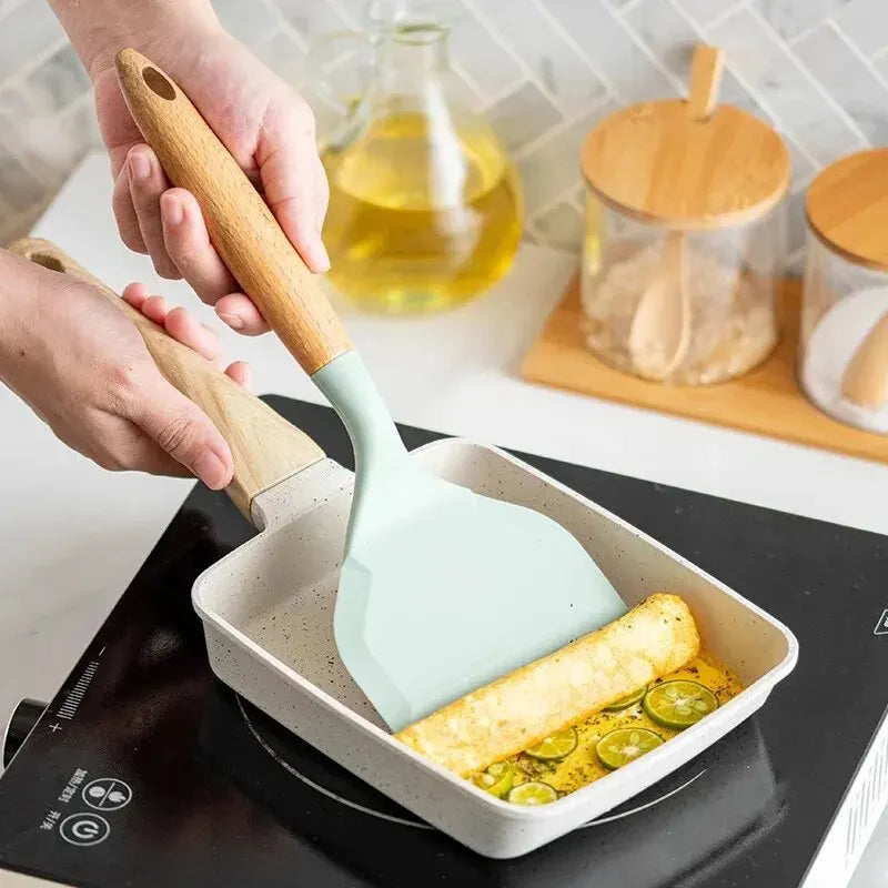 Multi-Purpose Silicone Cooking Spatula