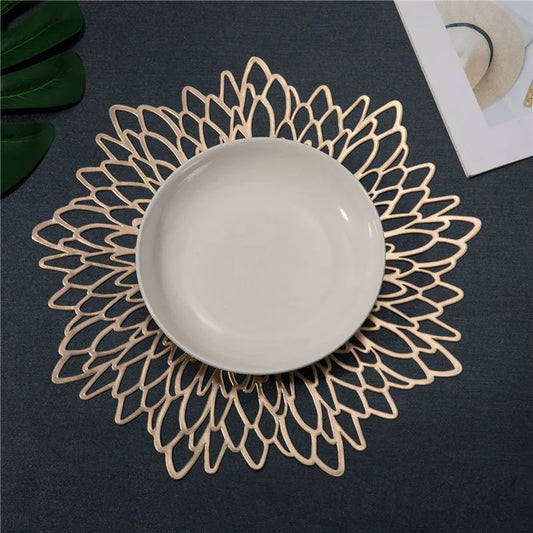 PVC Flower Placemat