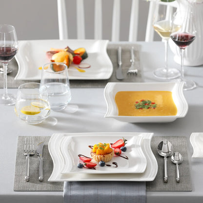 White Porcelain Dinner Sets