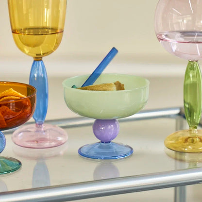 Colorful Glass Bowl