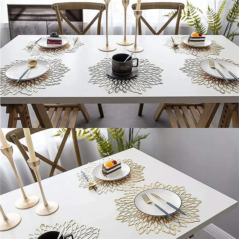 PVC Flower Placemat
