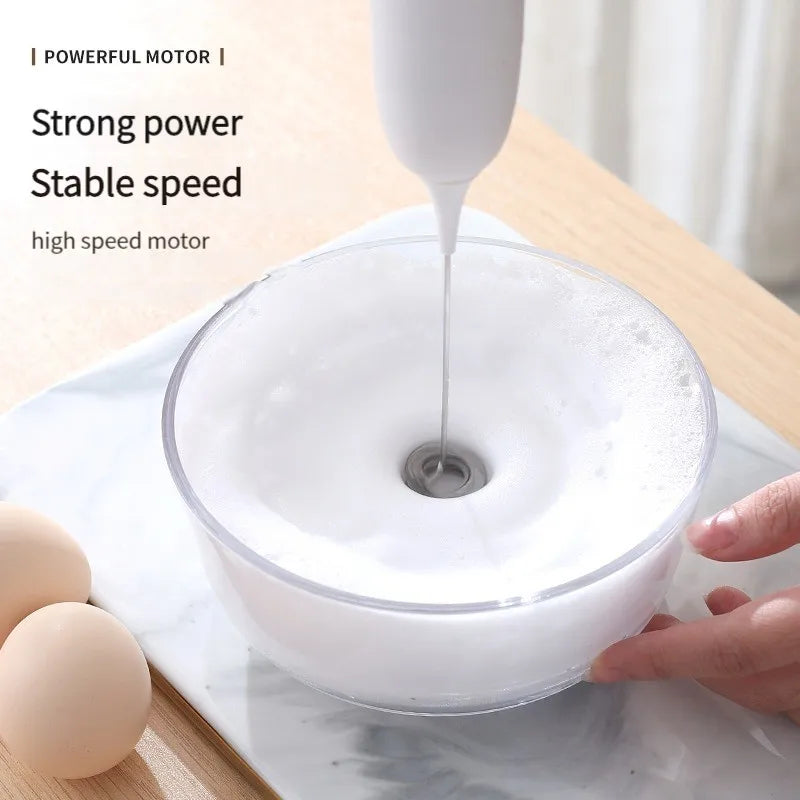 Handheld Egg Beater Froth Mixer
