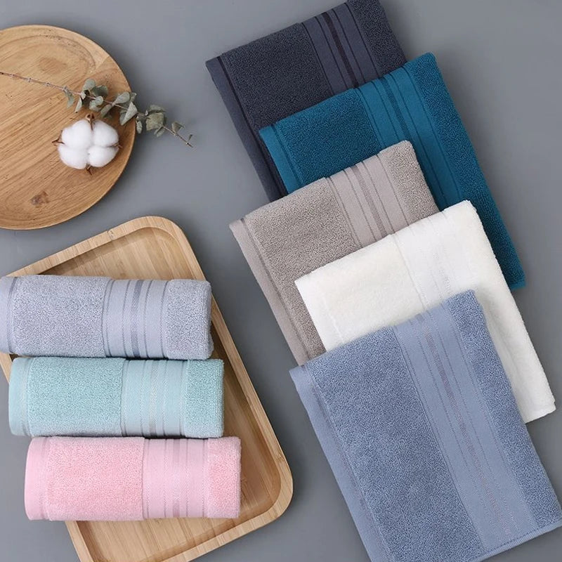 Pure Cotton Bath Towels