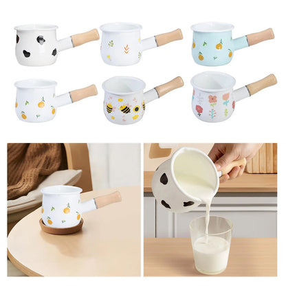 Milk Pot with Anti Scald Handle