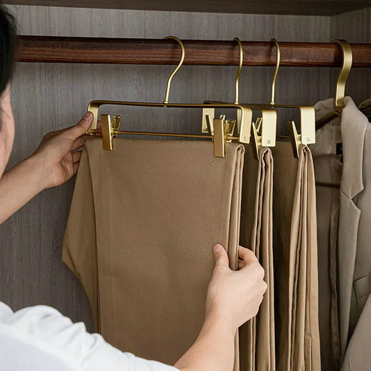 Aluminum Alloy Pants Hangers 5pcs