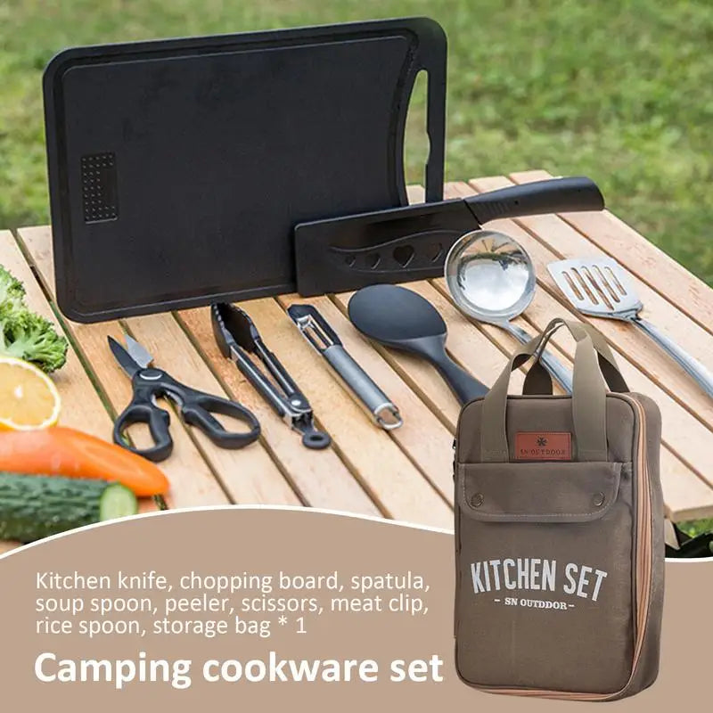 Camping Cookware Set 8pcs