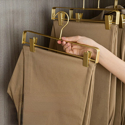 Aluminum Alloy Pants Hangers 5pcs