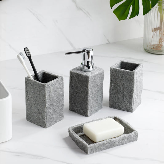 Bathroom Accessories Set 4pcs