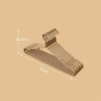 Aluminum Alloy High-end Durable Clothes Hanger 5pcs